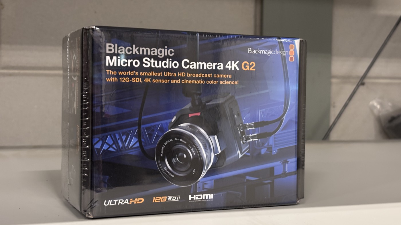 Blackmagic Micro Studio Camera 4K G2 - NIEUW